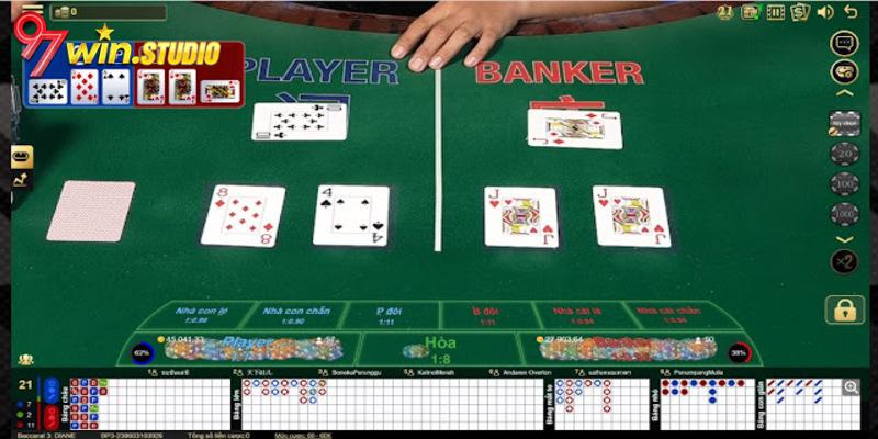 Các quy tắc cơ bản trong hình thức kéo Baccarat